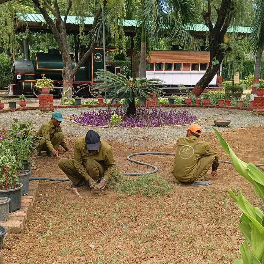 Landscape development at National Railway Museum